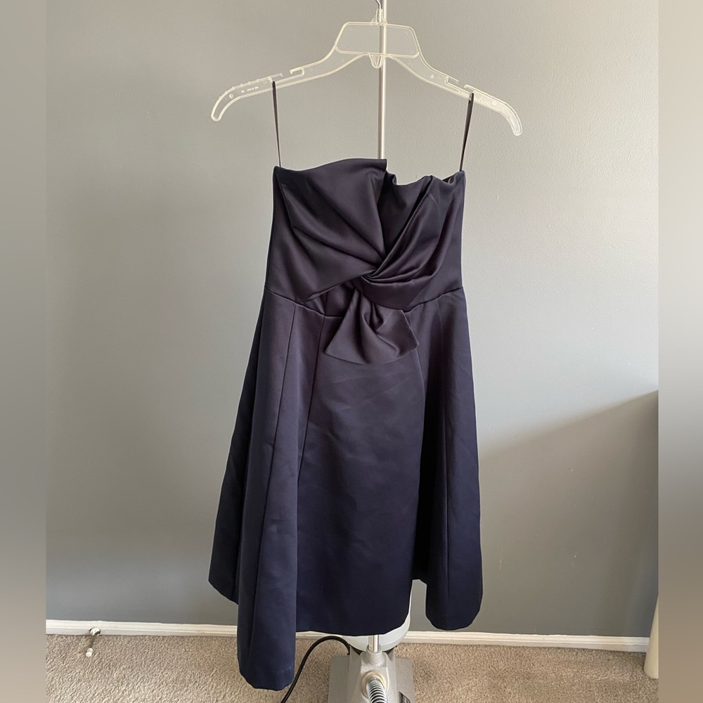 NAVY BLUE FORMAL COCKTAIL DRESS